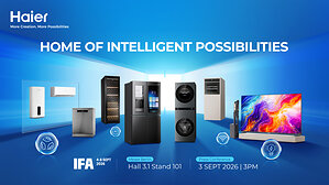 Haier présentera un mode de vie basé sur l'intelligence artificielle à l'IFA 2026, mettant en avant son leadership mondial et son esprit d'innovation local