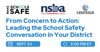 MOSS, NSBA, CENTEGIX Webinar - September 23, 2026