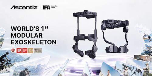 Ascentiz: World's 1st Modular Exoskeleton Ascentiz: World's 1st Modular Exoskeleton