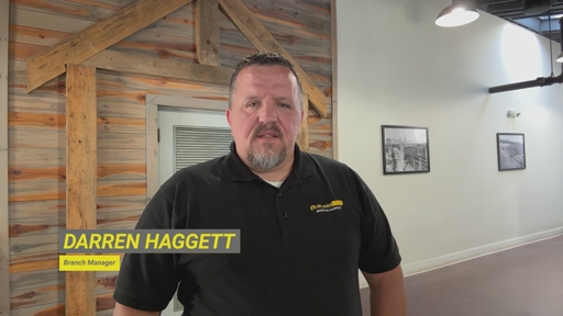 Darren Haggett, Branch Manager