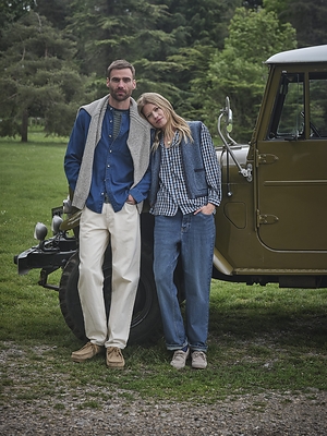 FatFace Natural Straight Fit Jeans, £59 & Camber Barrel Jeans, £59