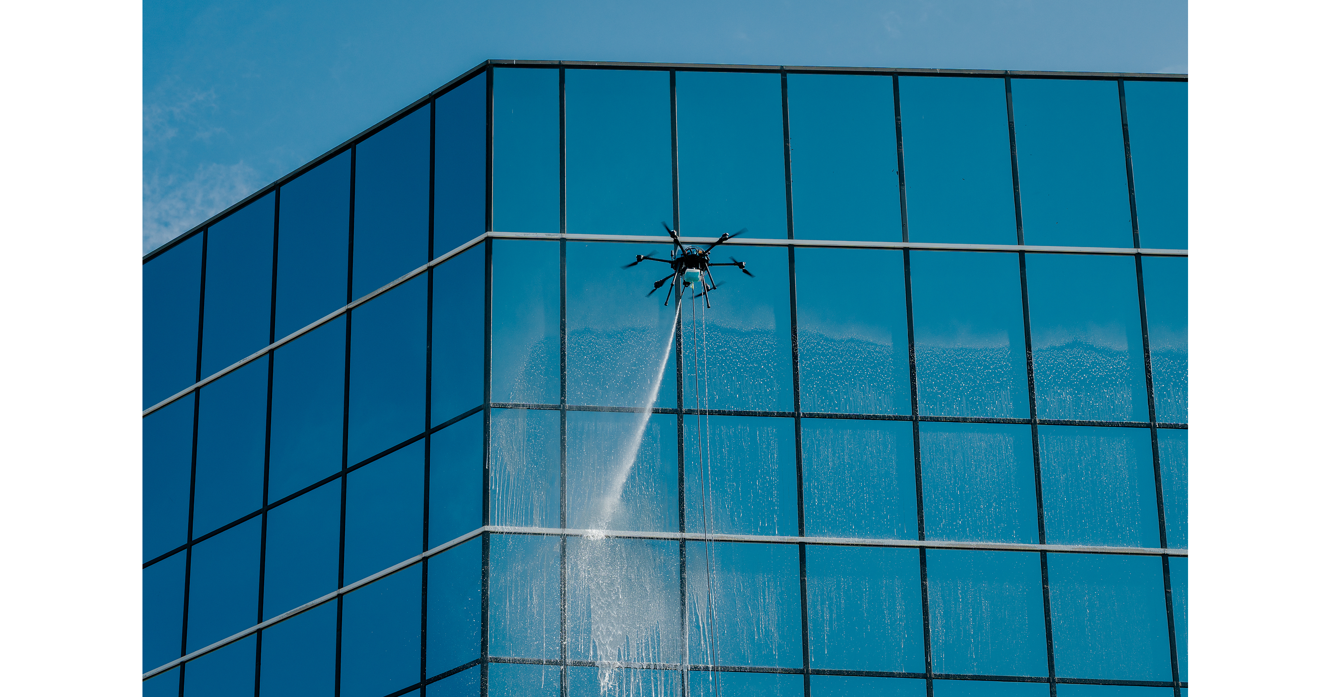 Lucid Bots Launches Power Tether, the Cleaning Drone Industrys First Ground-Powered Continuous Flight System