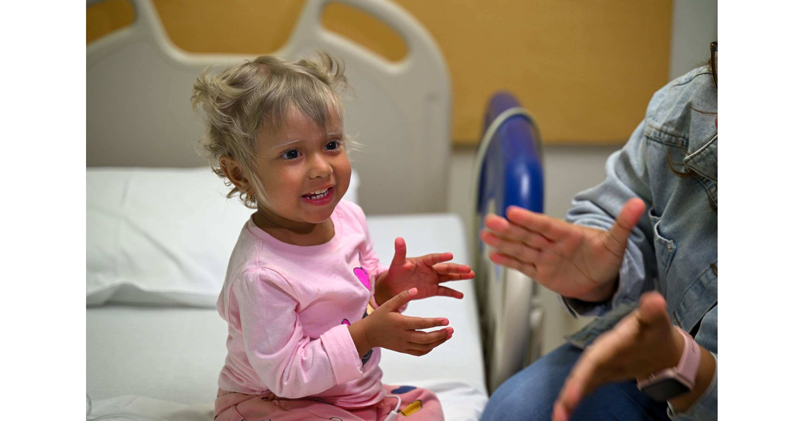 Father-to-daughter bone marrow transplant gives daughter a second chance at life