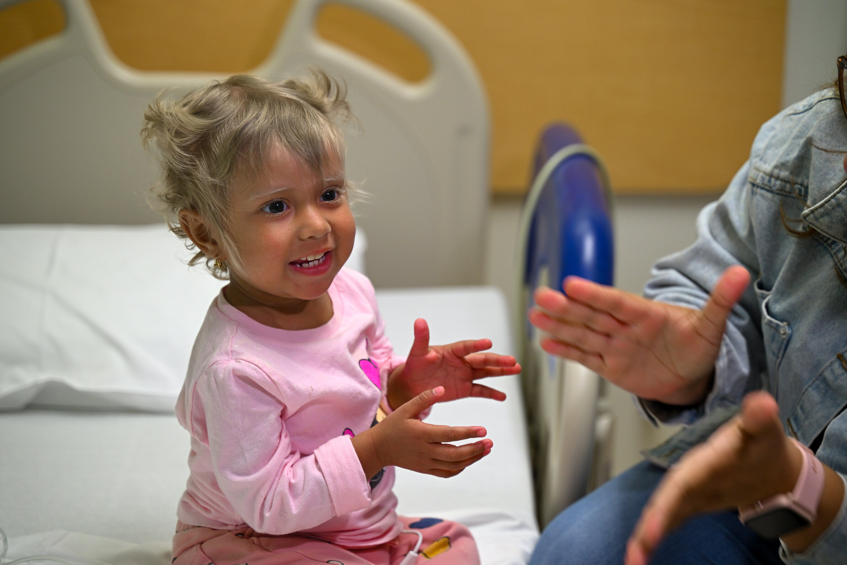 Father-to-daughter bone marrow transplant gives daughter a second chance at life
