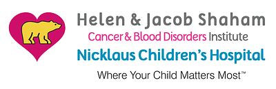 Nicklaus Children's Hospital Helen & Jacob Shaham Cancer & Blood Disorders Institute Logo