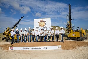 OCI Energy, Arava Power and project partners break ground on 347 MWdc SunRoper Solar project, supporting growing energy demand near Houston