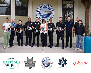 Capitola Police Department Equips Entire Patrol Fleet with Life-Saving Avive Connect AED®s