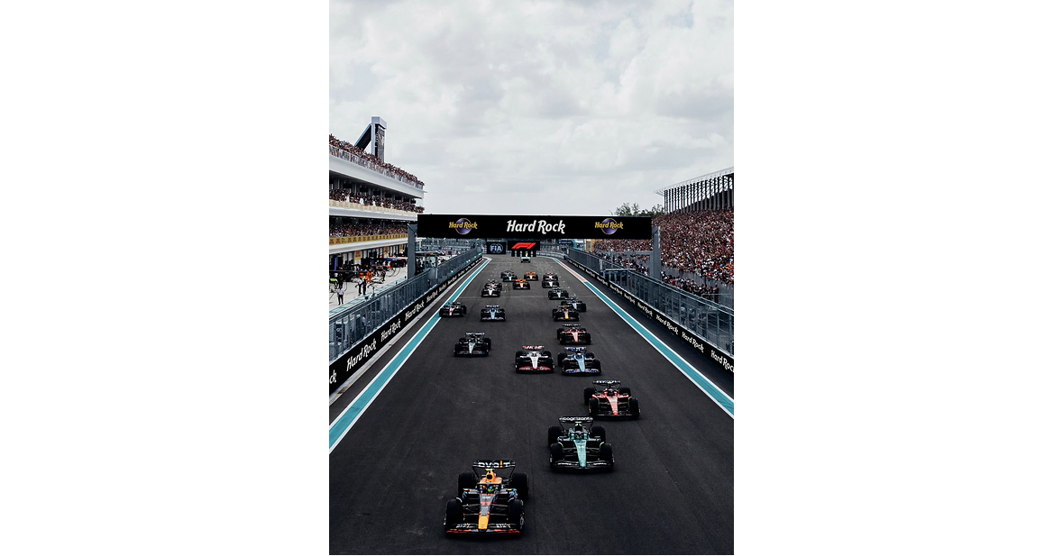 HARD ROCK® TAKES THE LEAD AS NEW TITLE PARTNER OF FORMULA 1 HARD ROCK MIAMI GRAND PRIX, UNITING TWO GLOBALLY RENOWNED BRANDS