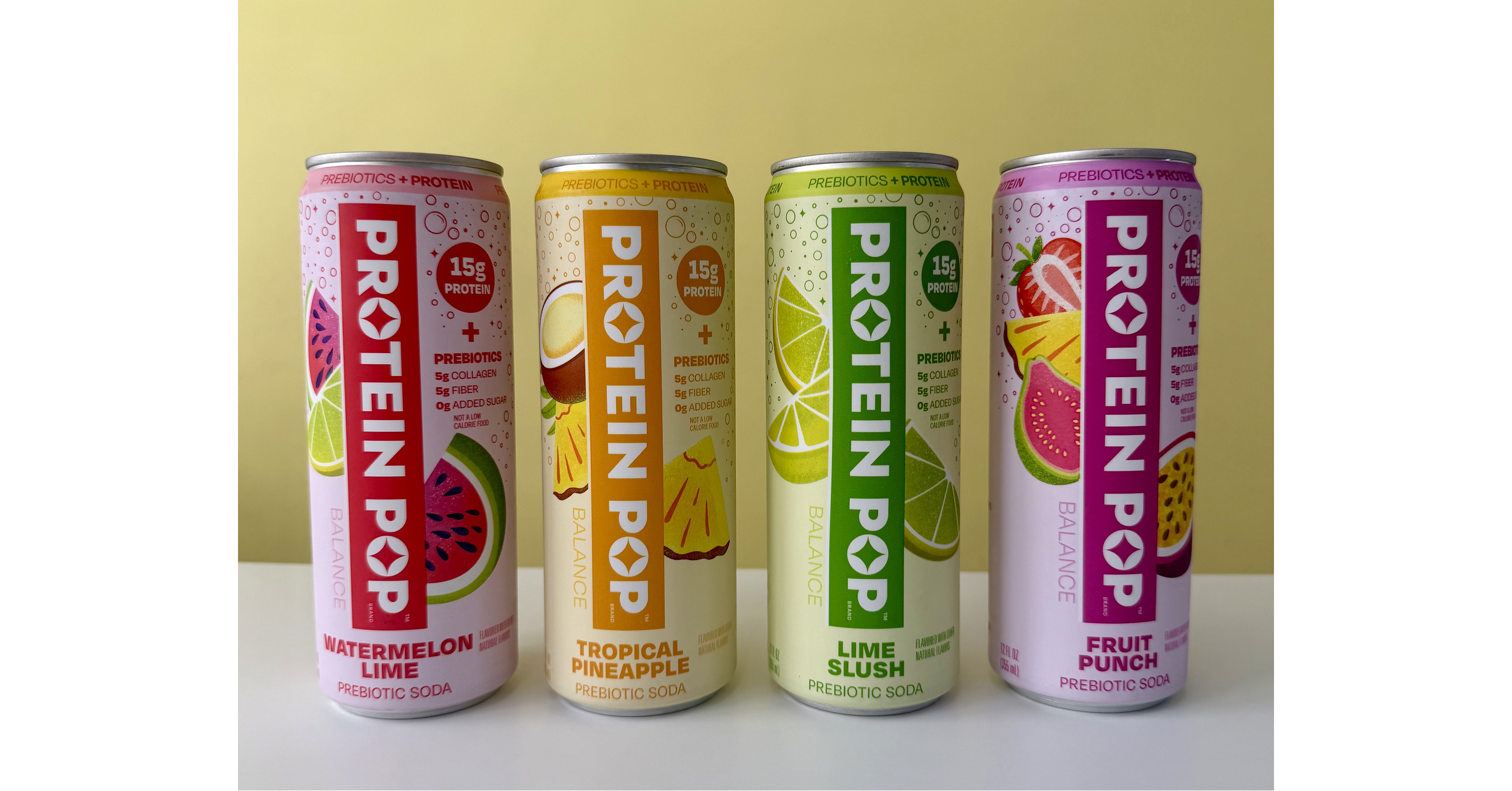 Protein Pop Launches Protein Pop Balance, a Clear Prebiotic Soda with 15 Grams of Protein and 5 Grams of Fiber