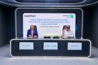 Aramco Digital and Avathon Announce Strategic Partnership to Accelerate Industrial Al Across Saudi
Arabia and the World