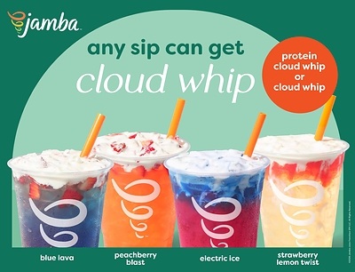 Jamba Expands Beverage Innovation with New Cloud Whip Platform, Introducing More Customizable, Flavor-Forward and Functional Ways to Sip