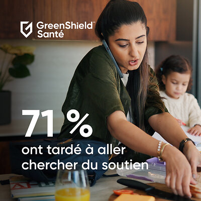 71% ont tardé à aller chercher du soutien