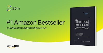 The Most Important Commute by Zum Founder and CEO Ritu Narayan Named #1 Amazon Bestseller in Education Administration