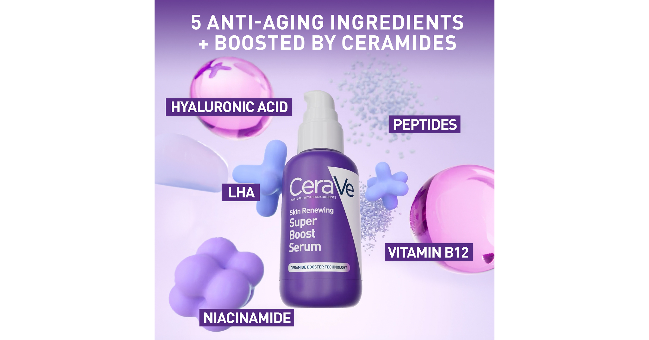 CeraVe Takes a Skin-Barrier First Approach to Aging with New Super Boost Serum To Fight 5 Signs of Aging