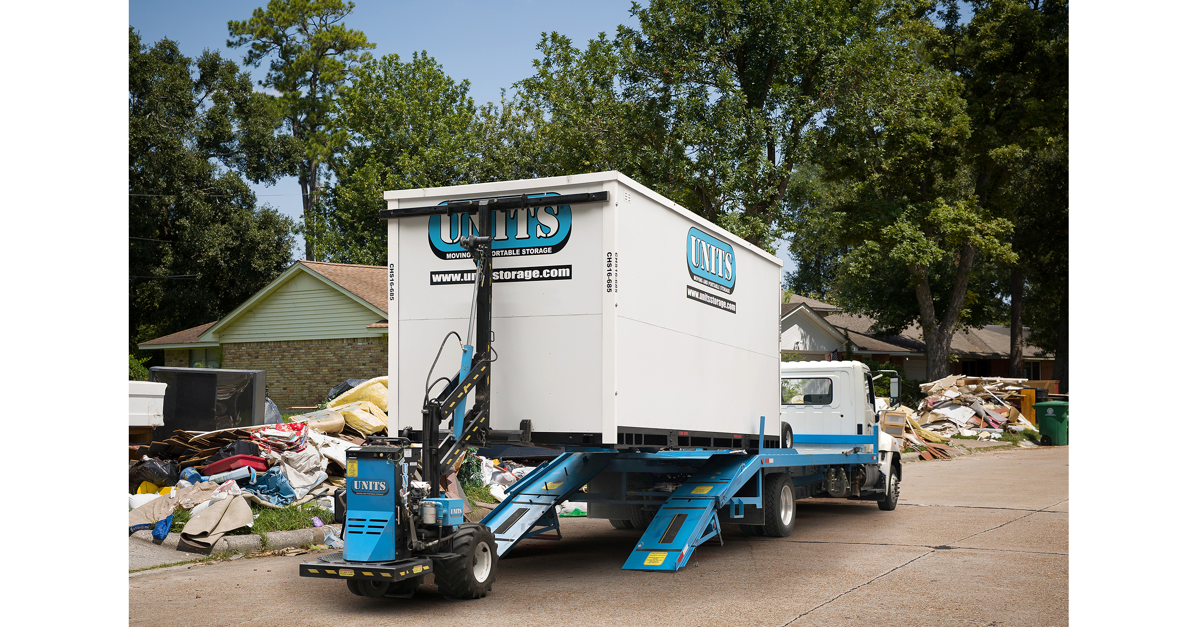 UNITS® Moving and Portable Storage Helps Families Protect What Survived Historic Summer Flooding