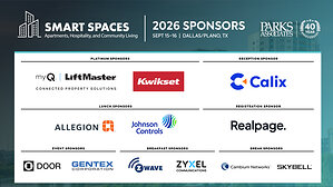 Parks Associates Spotlights DFW Multifamily Technology Market at Smart Spaces, September 15-16