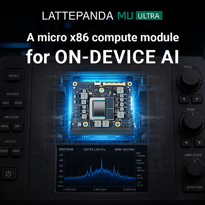  LattePanda Mu Ultra: A Micro x86 Compute Module for On-Device AI