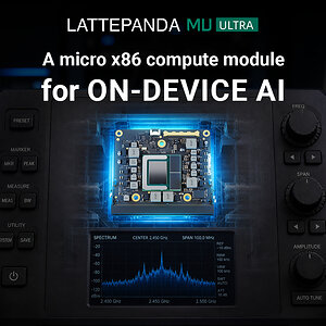 LattePanda führt den LattePanda Mu Ultra ein: Ein x86-Mikro-Compute-Modul für On-Device-KI