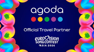 Agoda Named Official Travel Partner of Eurovision's Inaugural Asian Edition