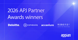 Appian Congratulates 2026 APJ Partner Award Winners for Driving Customer Impact Through Process Automation and AI