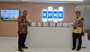 KONE Indonesia Sets New Industry Benchmark as First to Achieve Platinum Green Product Certification