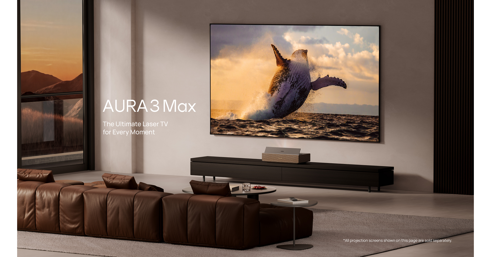 XGIMI AURA 3 Series Debuts at IFA as World's First 4K 120Hz UST Projector Lineup