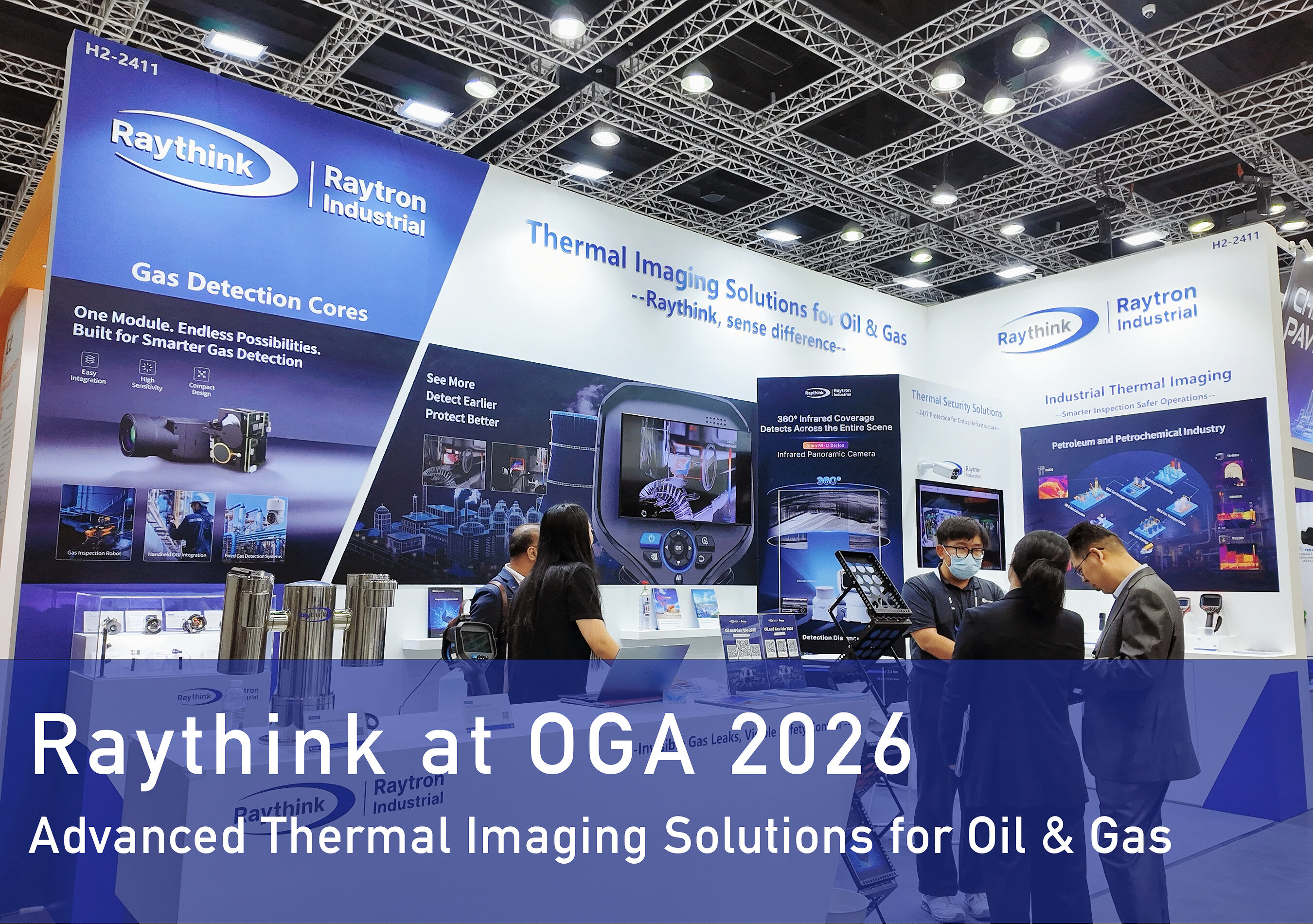 Raythink Highlights Gas Leak Detection Solutions at Oil & Gas Asia 2026