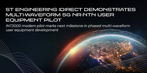 NT3000 modem pilot marks next milestone in phased multi-waveform user equipment development This image opens in the lightbox
