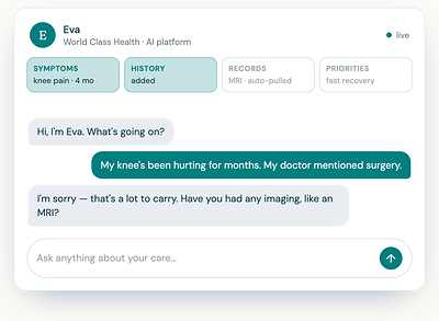 World Class Health Introduces The AI Specialty Clinic™