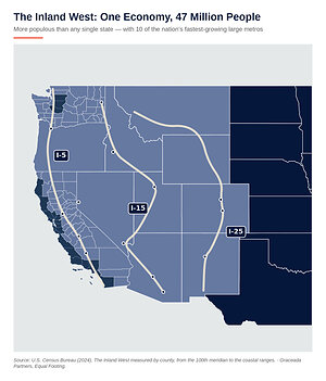 New Graceada Partners Research Measures the Inland West as One Economy - and Finds It Passed the Southeast on Income