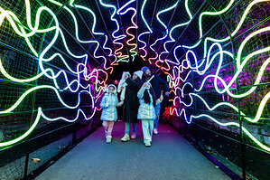 ENLIGHTEN PRESENTED BY PNC BANK HOLIDAY LIGHT SPECTACLE RETURNS TO FREDERIK MEIJER GARDENS & SCULPTURE PARK NOV. 23 FOR THIRD SEASON WITH NEW ADDITIONS