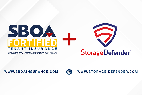 SBOA Fortified Tenant Insurance and StorageDefender 