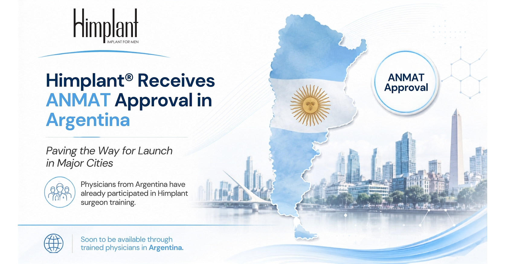 Himplant® Receives ANMAT Approval, Paving the Way for Launch in Argentina