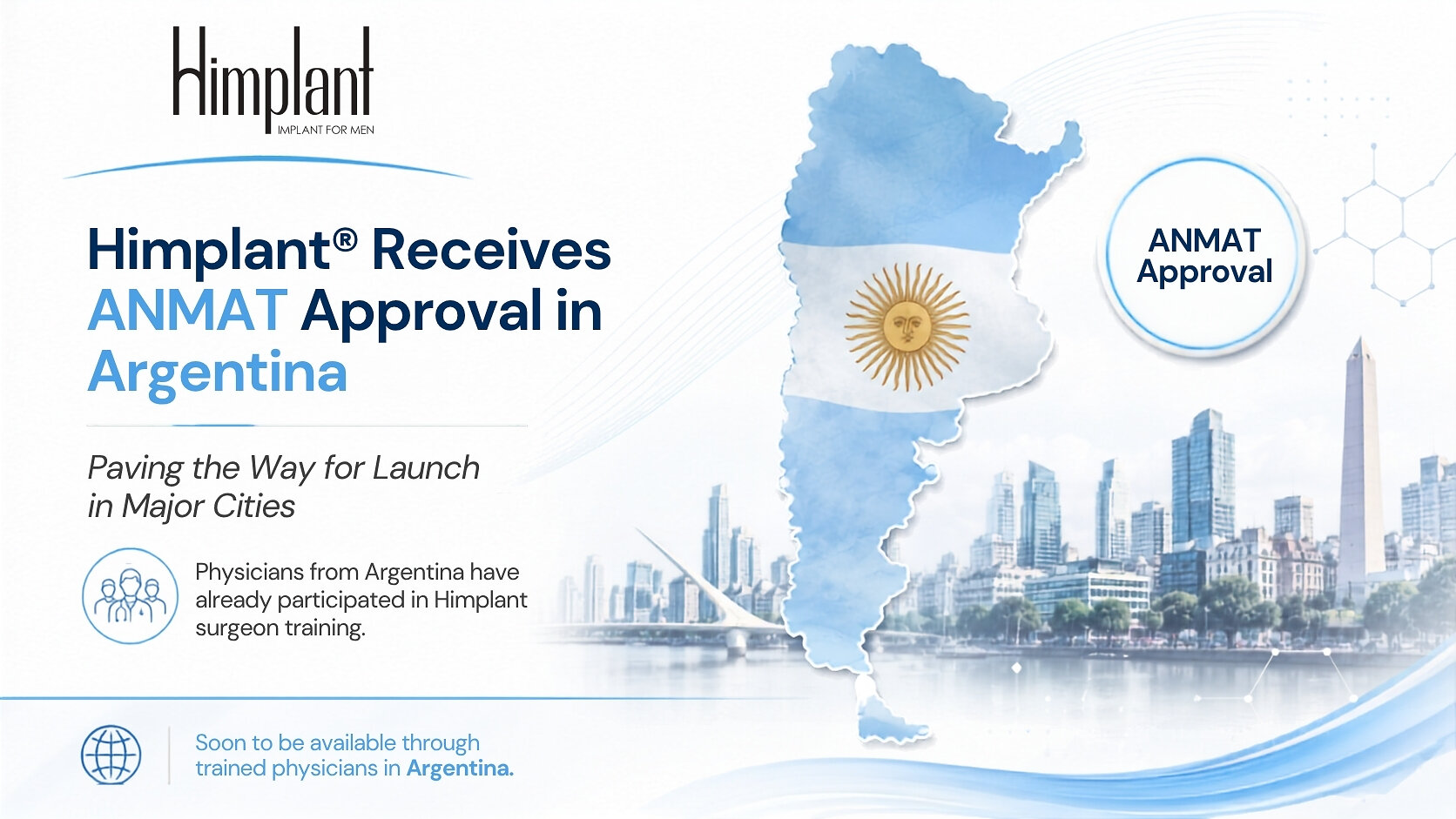 Himplant® Receives ANMAT Approval, Paving the Way for Launch in Argentina