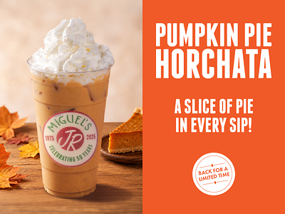 Pumpkin Pie Horchata