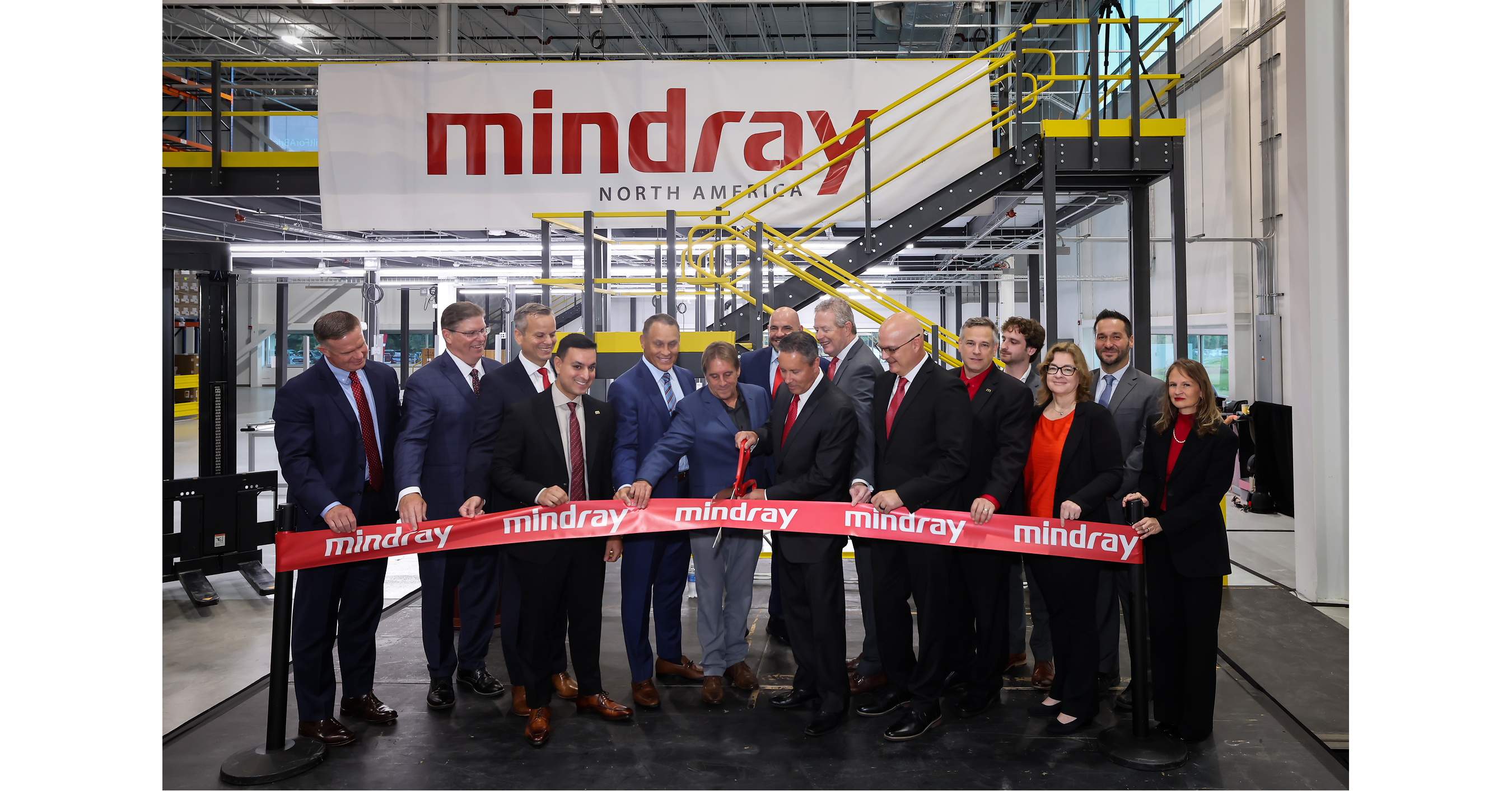 Mindray North America celebra la inauguración oficial de su almacén ampliado en Mahwah