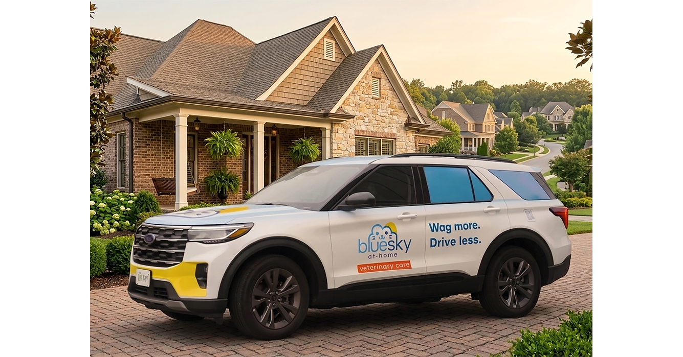 BlueSky At-Home Veterinary Care Launches In-Home Services For Pets In Nashville