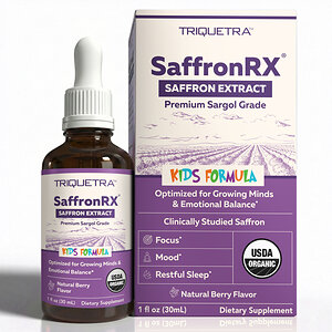 Triquetra Health Launches Saffron Kids™--First USDA Organic Sargol-Grade Saffron Extract Studied in Children at the Label Dose