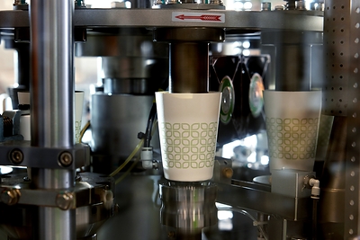 Eco Guardian Guardian Green PLA lined Cup, made in Canada, compostable