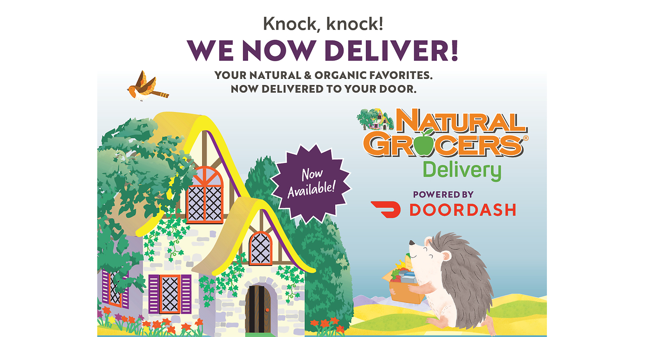 Natural Grocers® Launches On-Demand Delivery Nationwide Through DoorDash