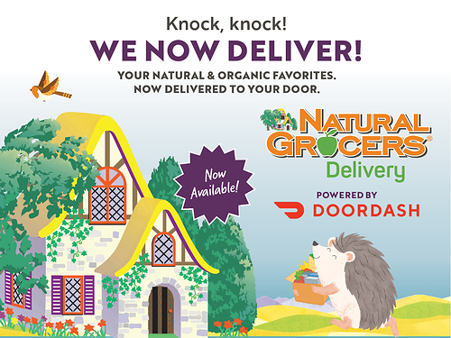 Natural Grocers® and DoorDash are bringing trusted natural and organic products directly to customers' doors nationwide, expanding access while maintaining the quality and value shoppers expect. Natural Grocers® and DoorDash are bringing trusted natural and organic products directly to customers' doors nationwide, expanding access while maintaining the quality and value shoppers expect.
