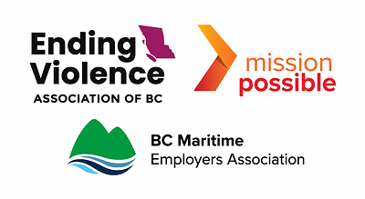 Ending Violence Association of BC, Mission Possible, BC Maritime Employers Association