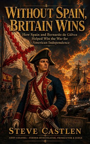 Retired Military Judge, Colonel Steve E. Castlen Puts the American Revolution on Trial -- and Says Spain Made Independence Possible
