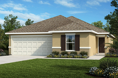 Model home in Morningside community. 