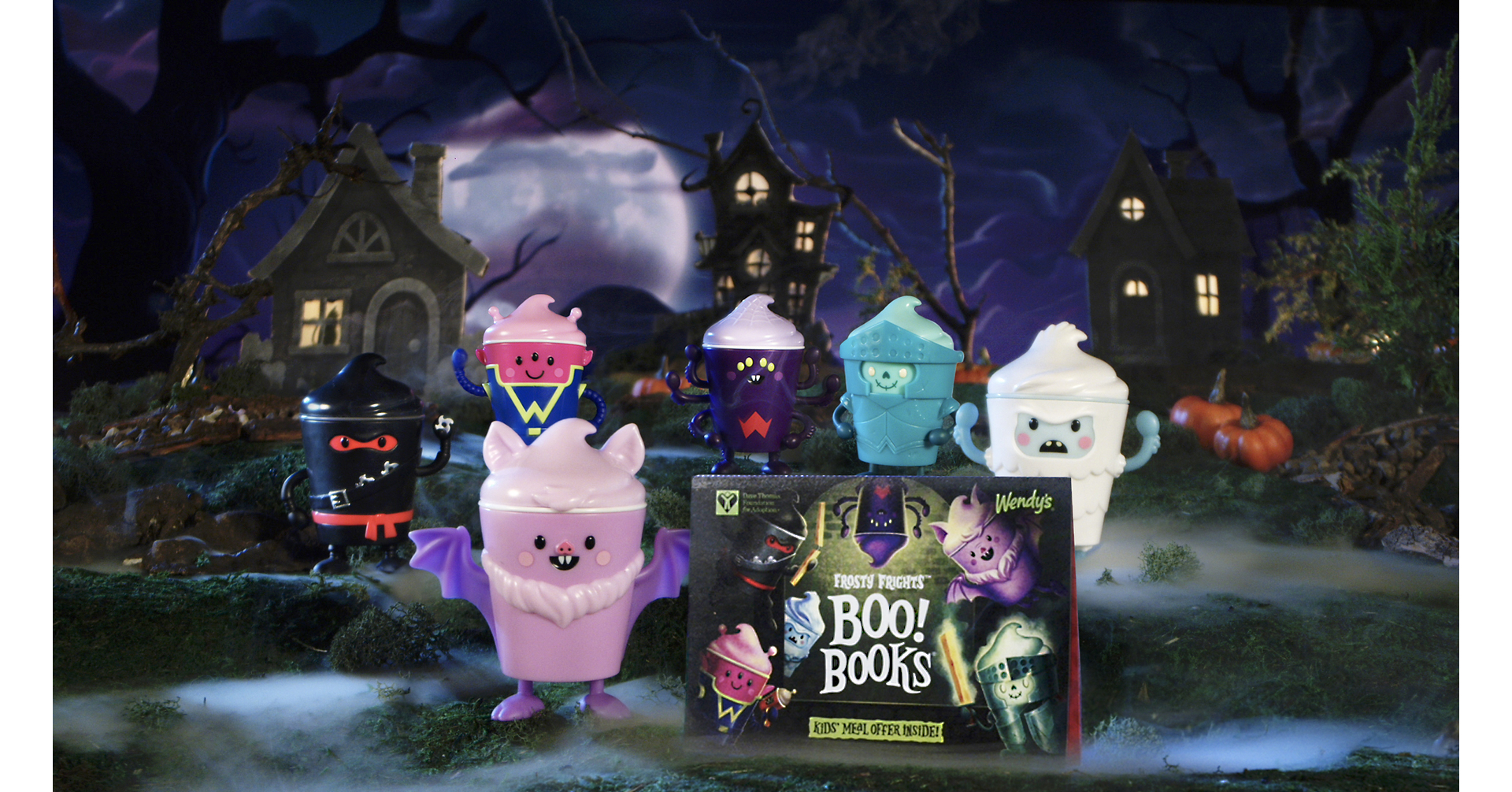 Wendy's is Serving Up a Frightfully Fun Halloween with Boo! Books and Frosty Frights
