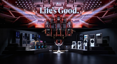 LG CLOiD conducts the LG AI Orchestra at IFA 2026, showcasing how LG’s appliances, spaces and services work in harmony to create a connected AI Home experience.