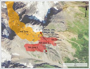 VIZSLA COPPER INTERSECTS 49.2 METERS GRADING 4.7% COPPER EQUIVALENT AT ITS PALMER PROJECT IN SOUTHEAST ALASKA