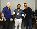 PETL management team. L to R, Jerry Pearring, Fractional CFO, Muru Kannayan, Chairman, Rakesh Guduru, CEO