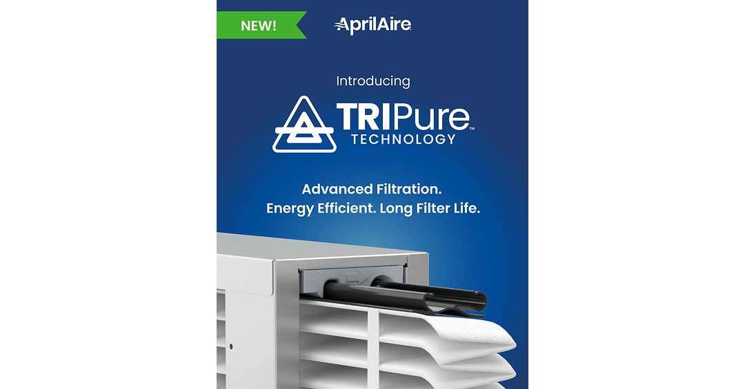 AprilAire Announces Breakthrough Advancement in Home Air Filtration with the Launch of TriPure™ Technology