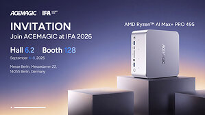 ACEMAGIC First to Introduce Ryzen AI Max+ PRO 495 AI Mini Workstation at IFA 2026